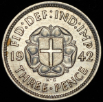 3 пенни 1942 (Великобритания)