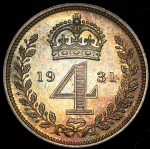 4 пенса 1931 (Великобритания)