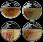 5 долларов 2011 "Сумчатый волк (Tasmanian tiger)" (Ниуэ)