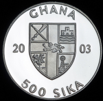 500 сика 2003 "Олимпийские игры 2004 года в Афинах" (Гана)
