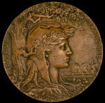 Медаль "Именная медаль лауреата Всемирной выставки 1900 г. в Париже"