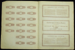 Акция 100 франков 1895 "Общество добычи угля, шахта "Белая" (Донецк)"