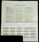 Акция 100 франков 1898 "Доменная компания Тулы"