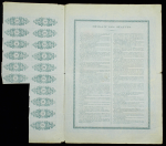 Акция 100 франков 1901 "Энергокомпания Юга России" 