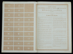 Акция 250 франков 1899 "Угледобывающее и металлургическое акционерное общество в Коноплянке"