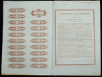 Акция 250 франков 1899 "Котлостроение Санкт-Петербурга"