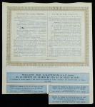 Акция 250 рублей 1890 "Общество Киевской городской железной дороги (трамвай)"