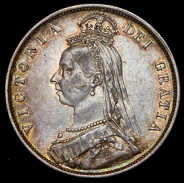 1/2 кроны 1889 (Великобритания)