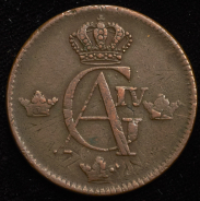 1/2 скиллинга 1805 (Швеция)