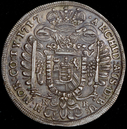 1/2 талера 1717 (Венгрия) KB