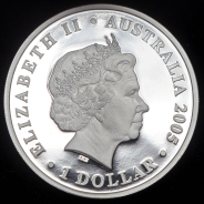 1 доллар 2005 "Кокосовые острова" (Австралия)