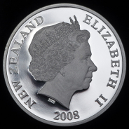 1 доллар 2008 "Киви" (Новая Зеландия)