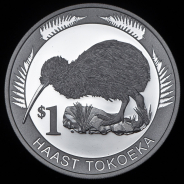 1 доллар 2008 "Киви" (Новая Зеландия)