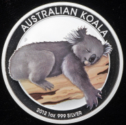 1 доллар 2012 "Коала" (Австралия)