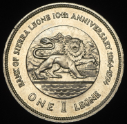 1 леон 1974 (Сьера-леоне)