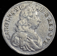 1 марка 1688 (Швеция)