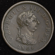 1 пенни 1806 (Великобритания)