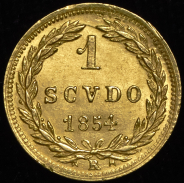 1 скудо 1854 (Ватикан) R