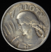 1 злотый 1925 (Польша)