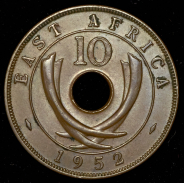 10 центов 1952 (Восточная Африка)