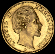 10 марок 1880 (Бавария) D