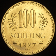 100 шиллингов 1927 (Австрия)