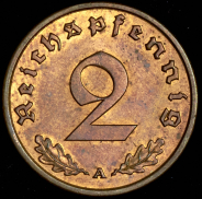 2 пфенинга 1939 (Германия) A