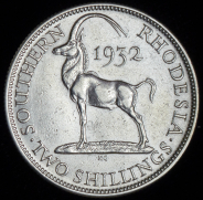 2 шиллинга 1932 (Южная Родезия)