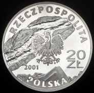 20 злотых 2001 "Соляная шахта" (Польша)