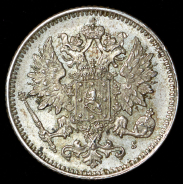 25 пенни 1873 (Финляндия) S