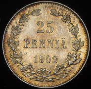 25 пенни 1909 (Финляндия) L