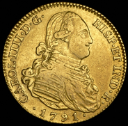 4 эскудо 1791 (Испания)