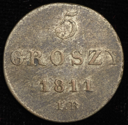 5 грошей 1811 (Польша) IB