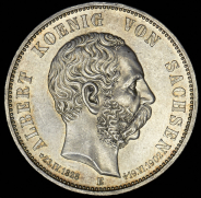 5 марок 1902 (Саксония) Е