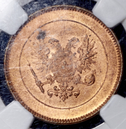 5 пенни 1917 (Финляндия) (в слабе)