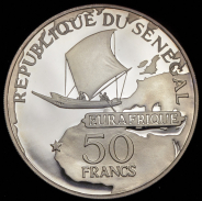 50 франков 1975 (Сенегал)