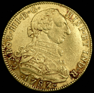 8 эскудо 1787 (Колумбия)