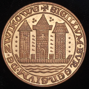 Медаль "850 лет г. Цвиккау 1118-1968" (Германия)
