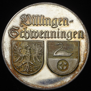 Медаль "В память объединения городов Филлингена и Швеннингена" 1972