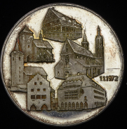 Медаль "В память объединения городов Филлингена и Швеннингена" 1972