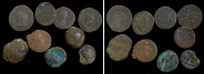 Набор из 15-ти античных монет