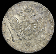 Рубль 1768 ММД-ЕI