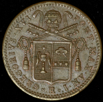 1/2 байочи 1831 (Ватикан)