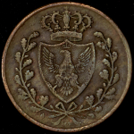 3 чентезимо 1826 (Сардиния)