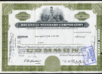 Акция 100 долларов 1967 "Rocwell-Standard Corporation"