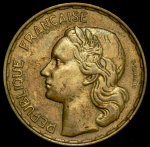 50 франков 1958 (Франция) (редкий год)