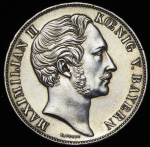 2 гульдена 1855 "Мадонна" (Бавария)