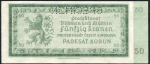 50 крон 1940 "SPECIMEN" (Богемия и Моравия)