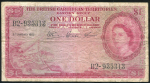 1 доллар 1853 (Британские Карибские территории)