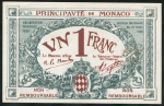 1 франк 1920. Образец (Монако)